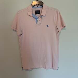 Abercrombie & Fitch Pink Polo Shirt